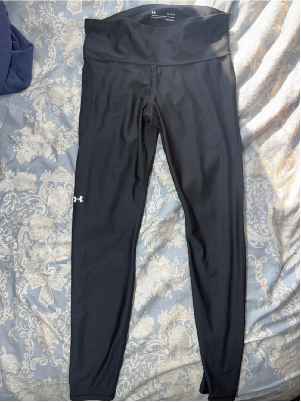 Women's Under Armour HeatGear Compression Leggings Black Size L